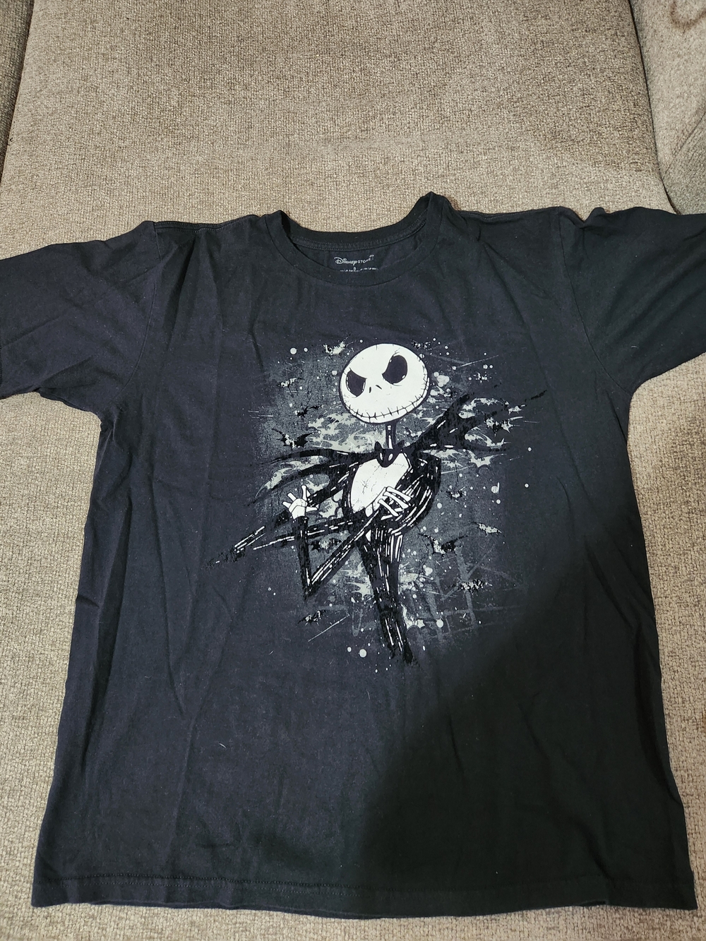 Disney Black Jack Skellington Graphic Tee for Men